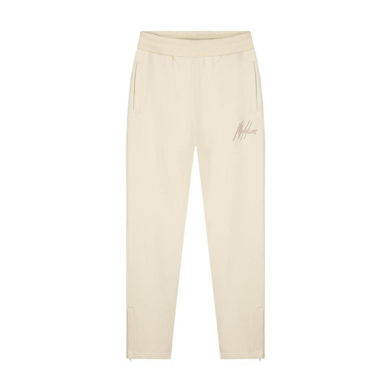 Malelions Men Straight Leg Joggers Beige