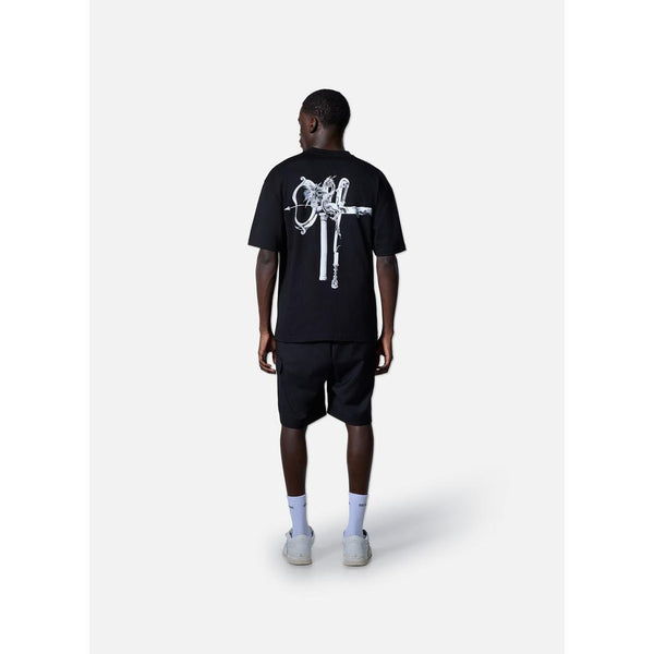 Museum Loose Fit Tee Black-OFF THE PITCH-Mansion Clothing