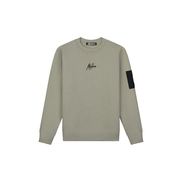 Nylon Pocket Sweater Dry Sage-Malelions-Mansion Clothing