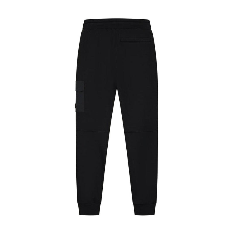 Nylon Pocket Sweatpants Black