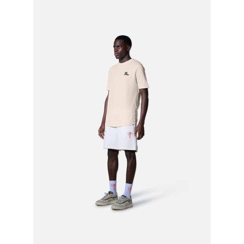 Ornament Slim Fit Tee Off White