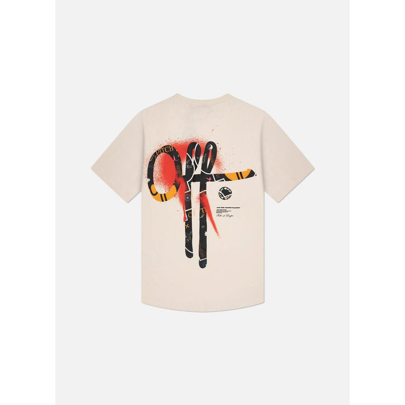 Ornament Slim Fit Tee Off White