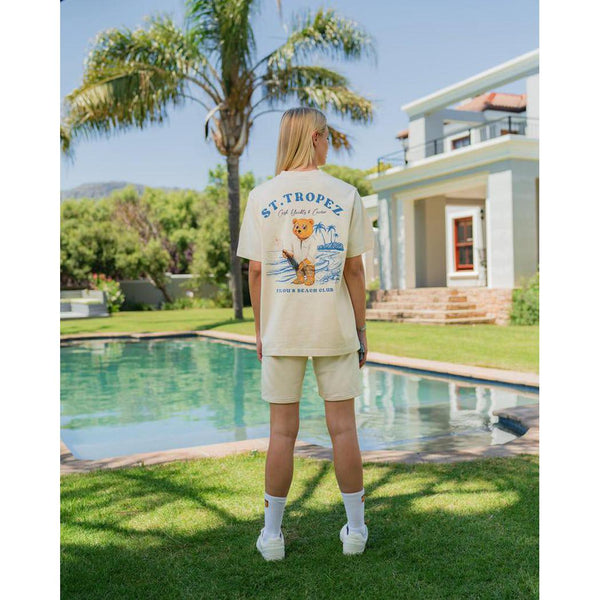 Oversized Backprint Tee ST. Tropez