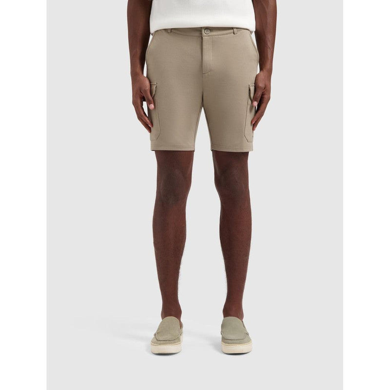 Punta Cargo Shorts - Taupe-Pure Path-Mansion Clothing