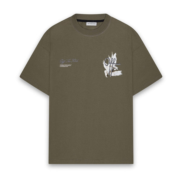 Rebirth Oversized Tee Moss Green