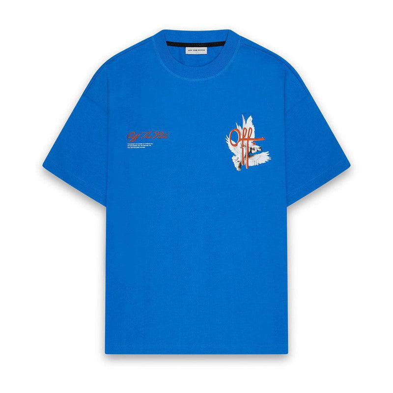 Rebirth Oversized Tee Sky Driver Blue