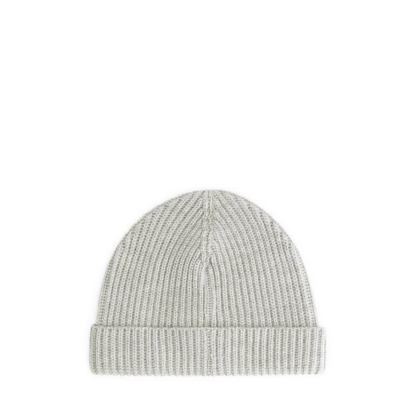 Ribbed Beanie Grey-Pure Path-Mansion Clothing