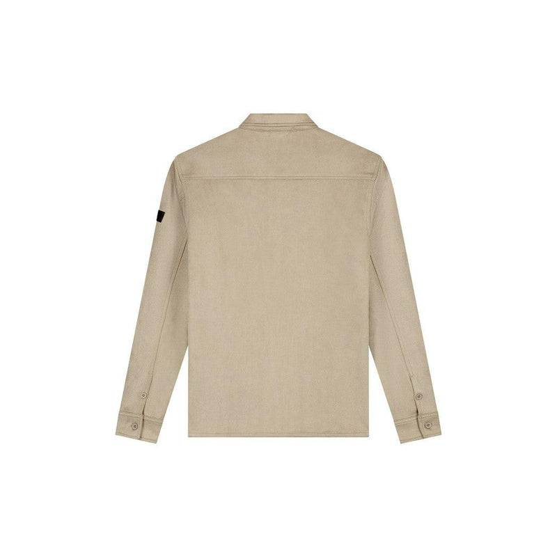 Suedine Overshirt Taupe