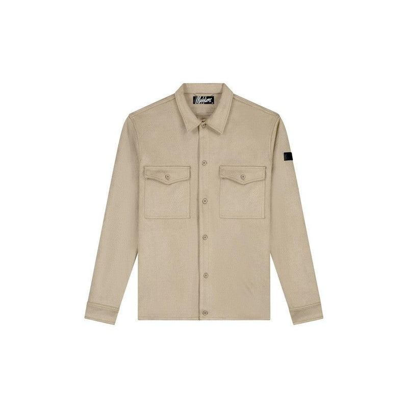 Suedine Overshirt Taupe