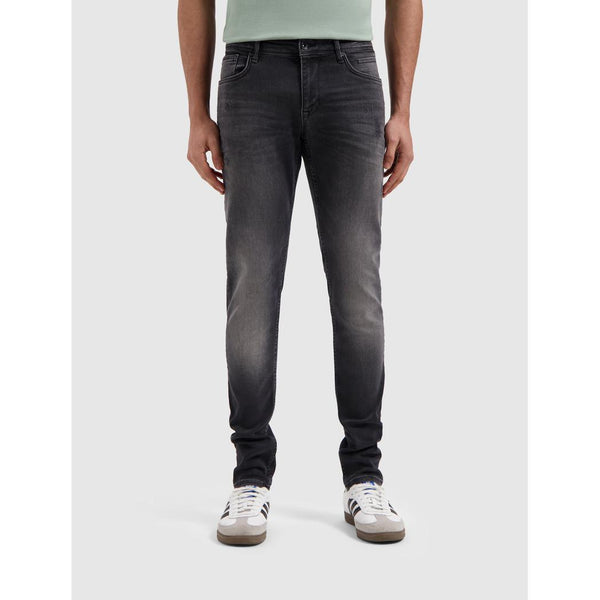 The Jone Skinny Fit Jeans Denim Dark Grey-Pure Path-Mansion Clothing