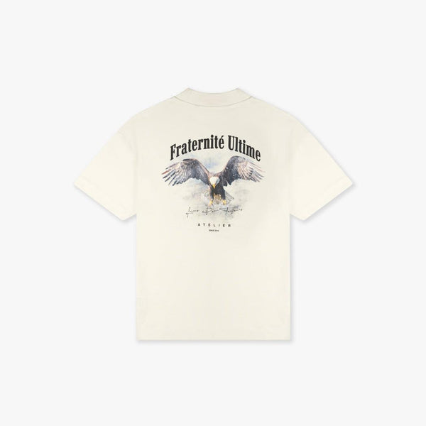 Vintage Eagle T-Shirt Off-White-Croyez-Mansion Clothing