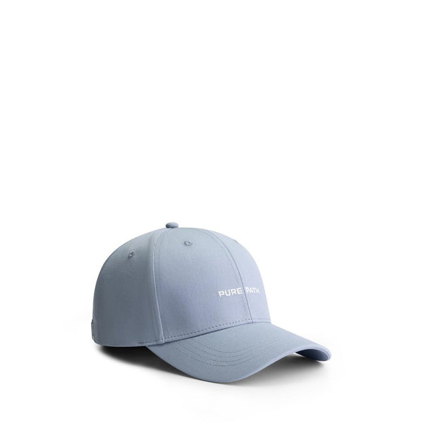 Wordmark Cap Blue Grey-Pure Path-Mansion Clothing