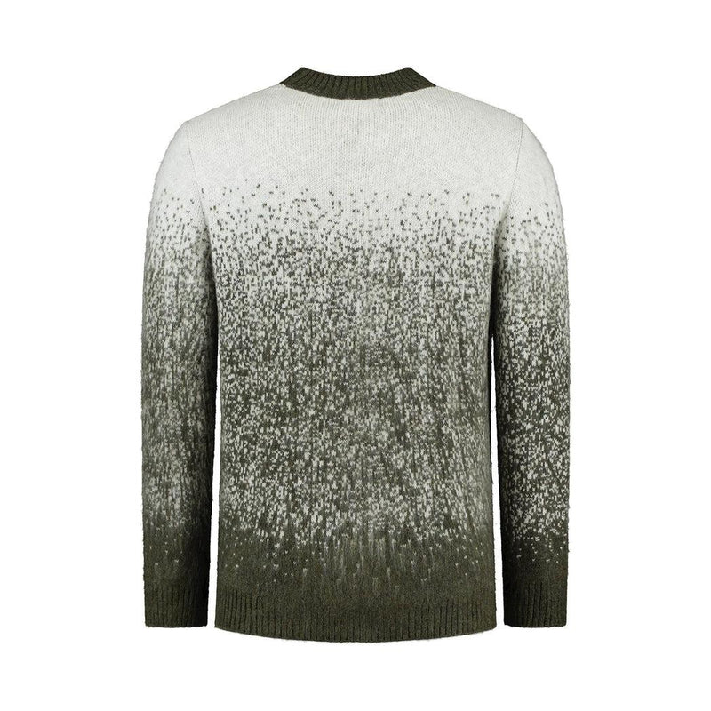 Colour Gradient Knit Sweater-Purewhite-Mansion Clothing