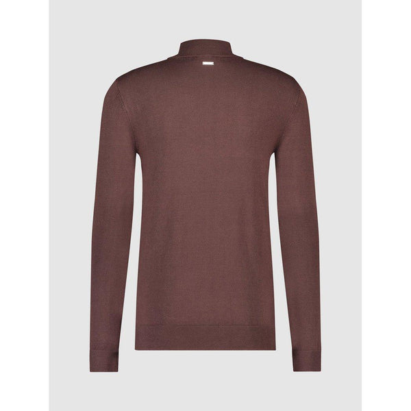 Essential Knit Mockneck-Purewhite-Mansion Clothing