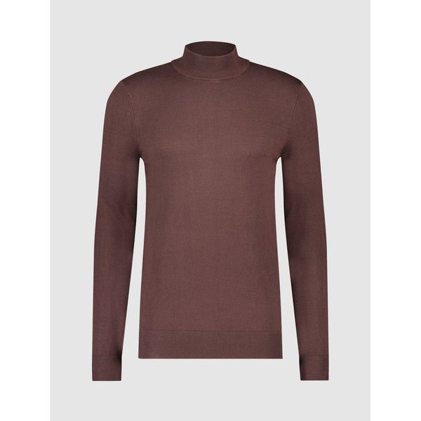 Essential Knit Mockneck-Purewhite-Mansion Clothing