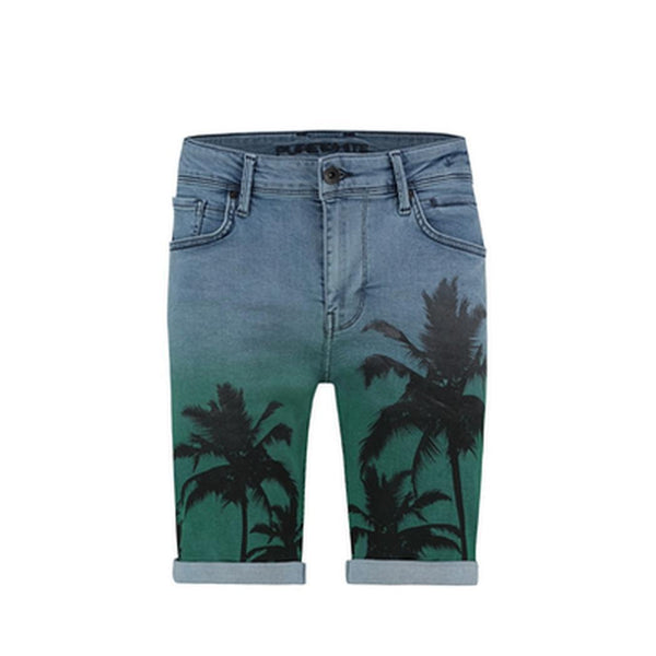 Purewhite Short Palmtrees-Purewhite-Mansion Clothing