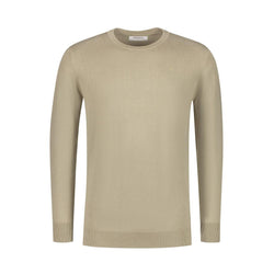 Tonal Triangle Long Sleeve Knit T-shirt